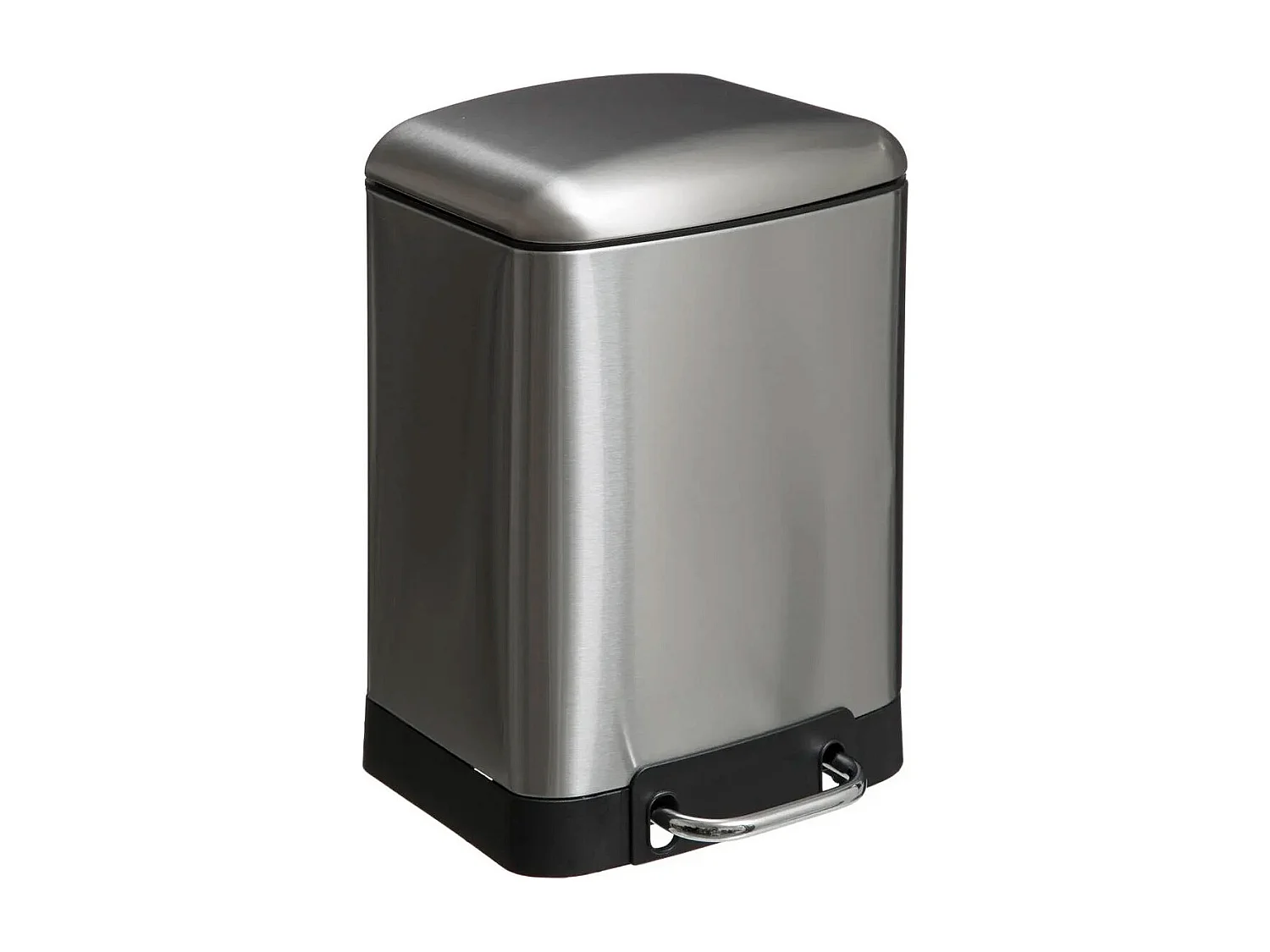 Poubelle à Pédale en Inox "Ariane" 6L Argent