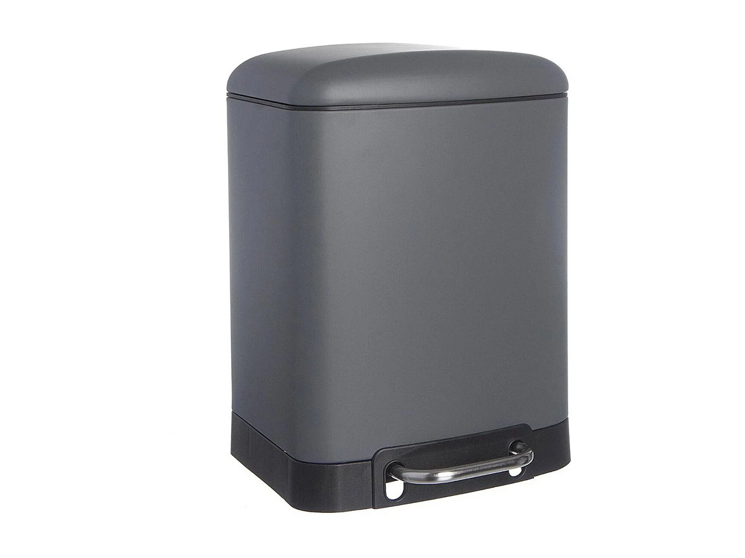 Poubelle à Pédale en Métal "Ariane" 6L Gris