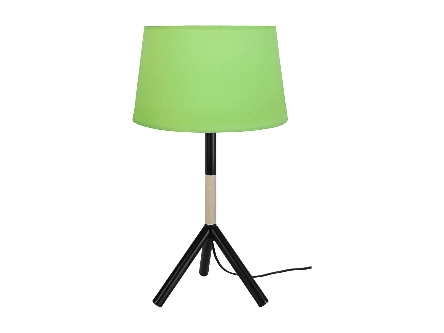 Abajur TOSEL MIKELLI tecido coluna cilindro D22 x  H49  cm