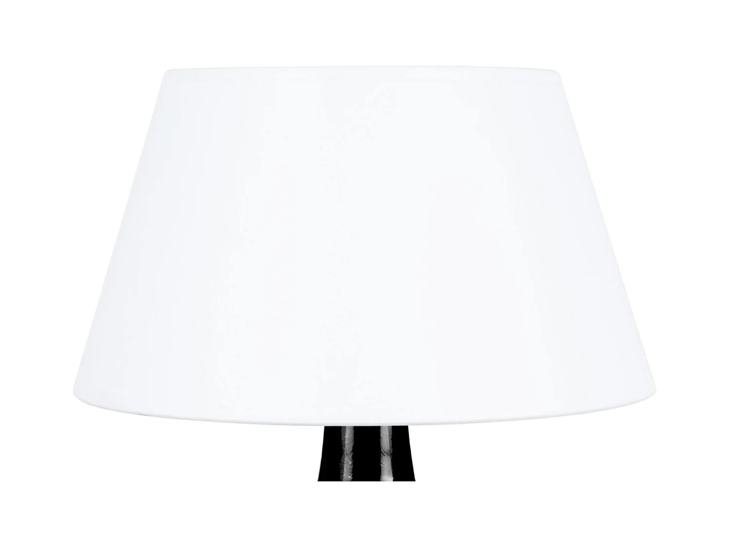Lampe de Salon TOSEL ,verre,Noir ,H36xD30xP30cm