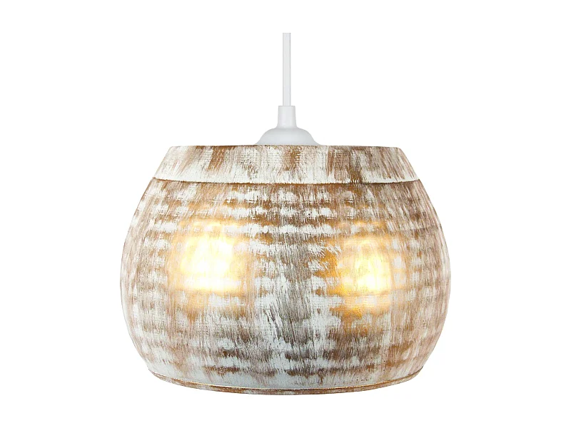 Suspension TOSEL ,métal,Blanc   ,H74xD23xP23 cm