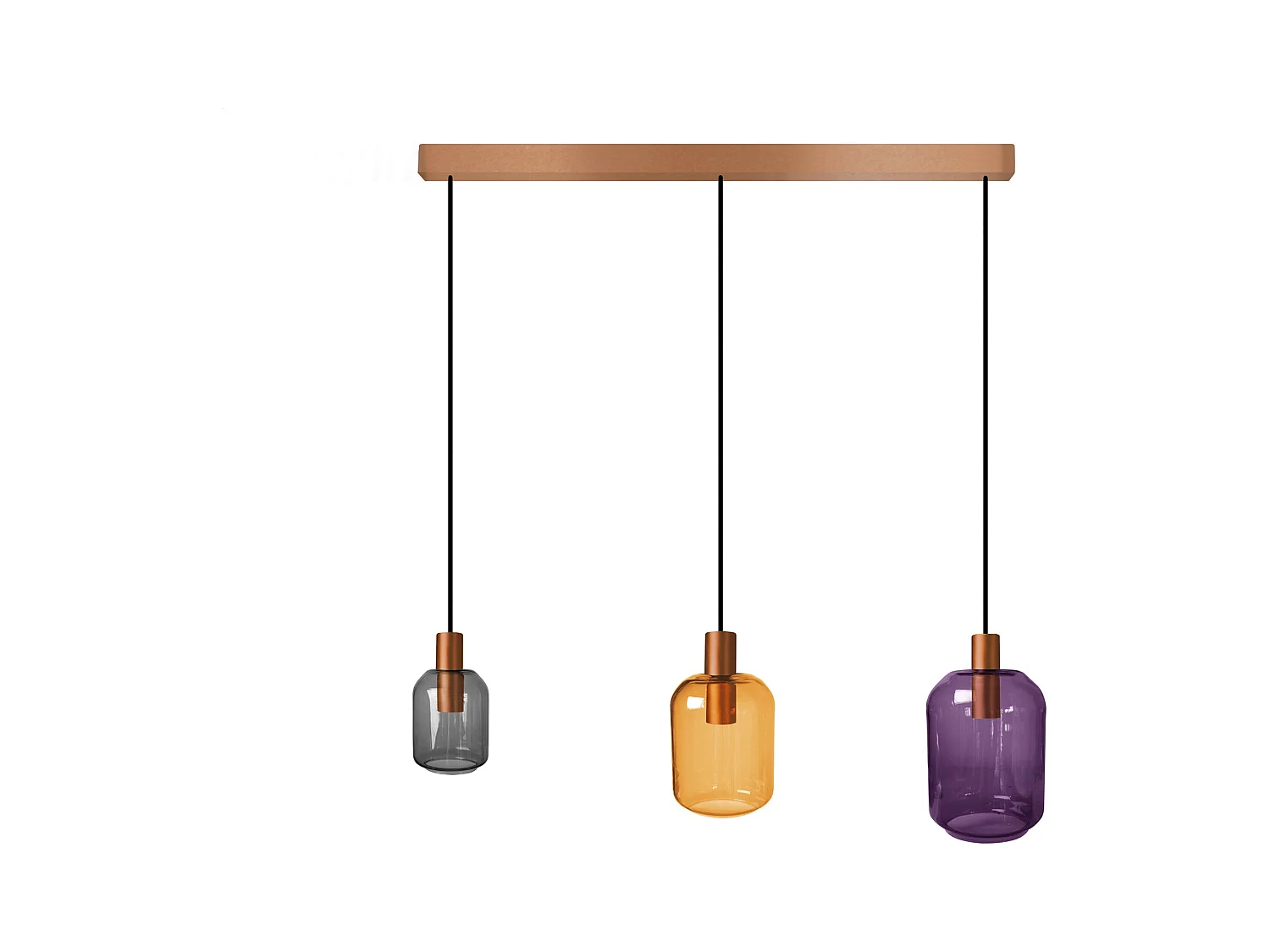 Lustre TOSEL ,métal,Bronce,H100xD20xP60cm