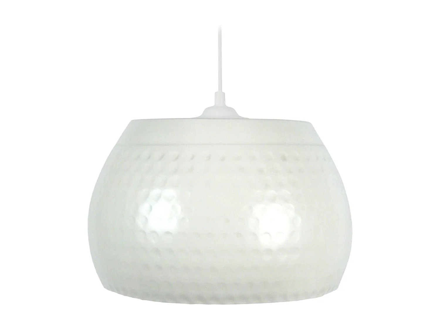 Suspension TOSEL ,métal,Blanc ,H74xD23xP23cm