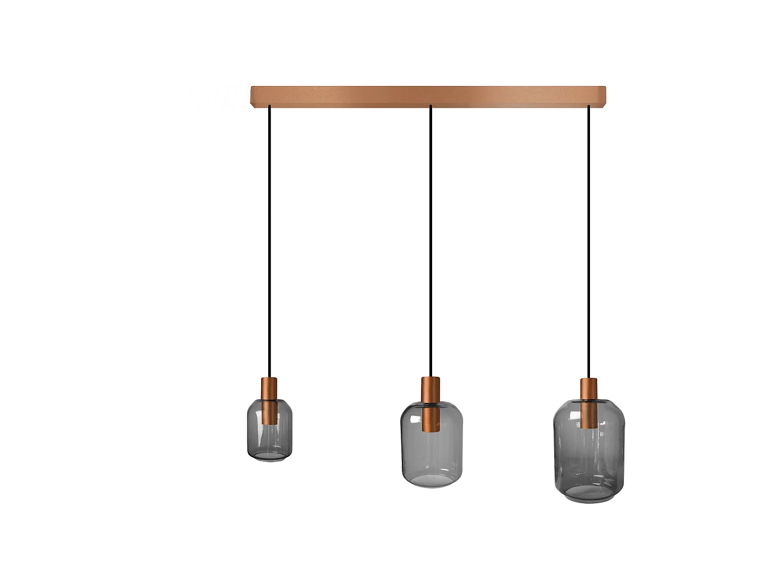 Lustre TOSEL ,métal,Gris ,H 100xD 20x P 60 cm