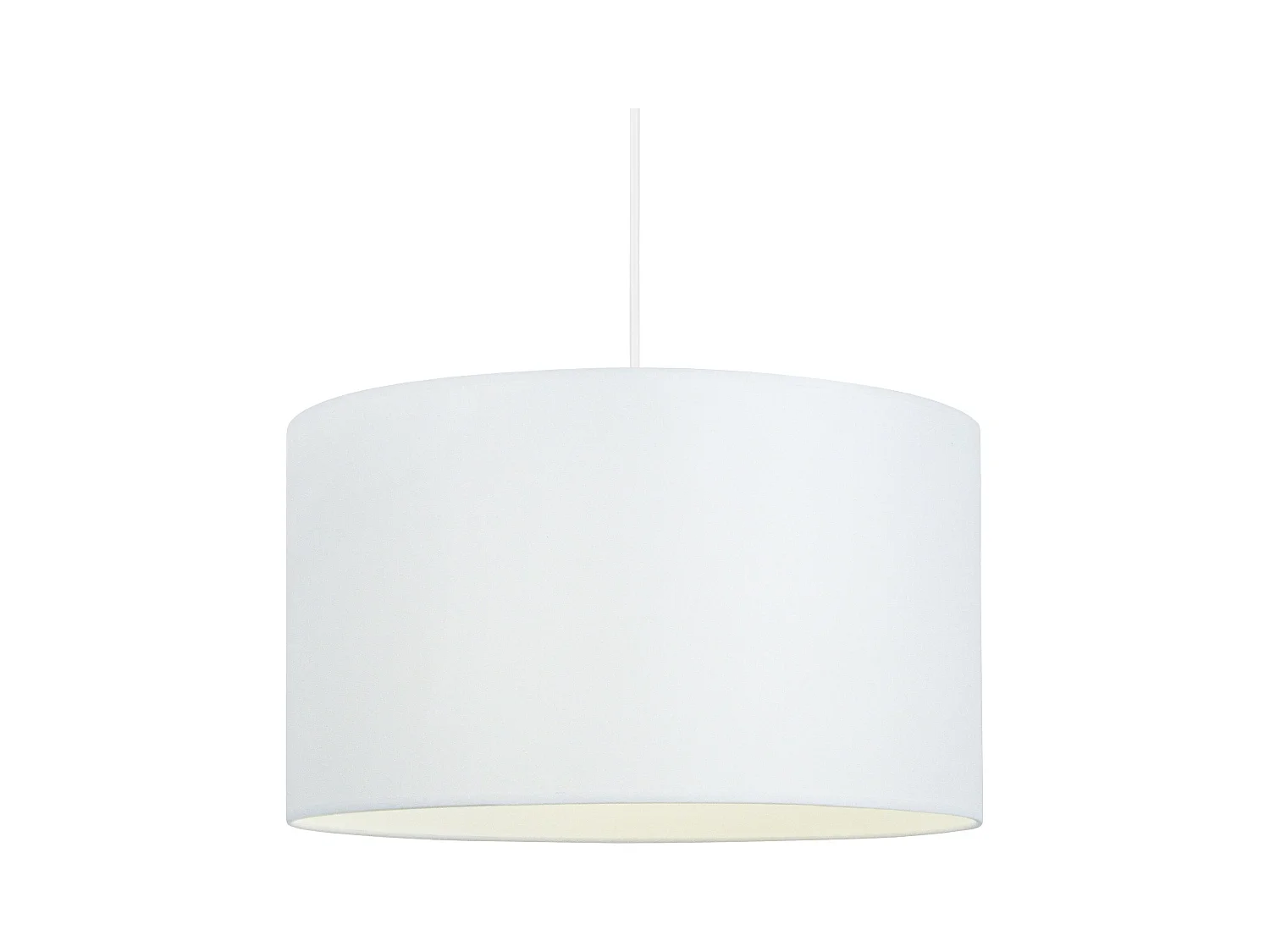 Suspension TOSEL ,tissu,Blanc ,H80xD40xP40cm