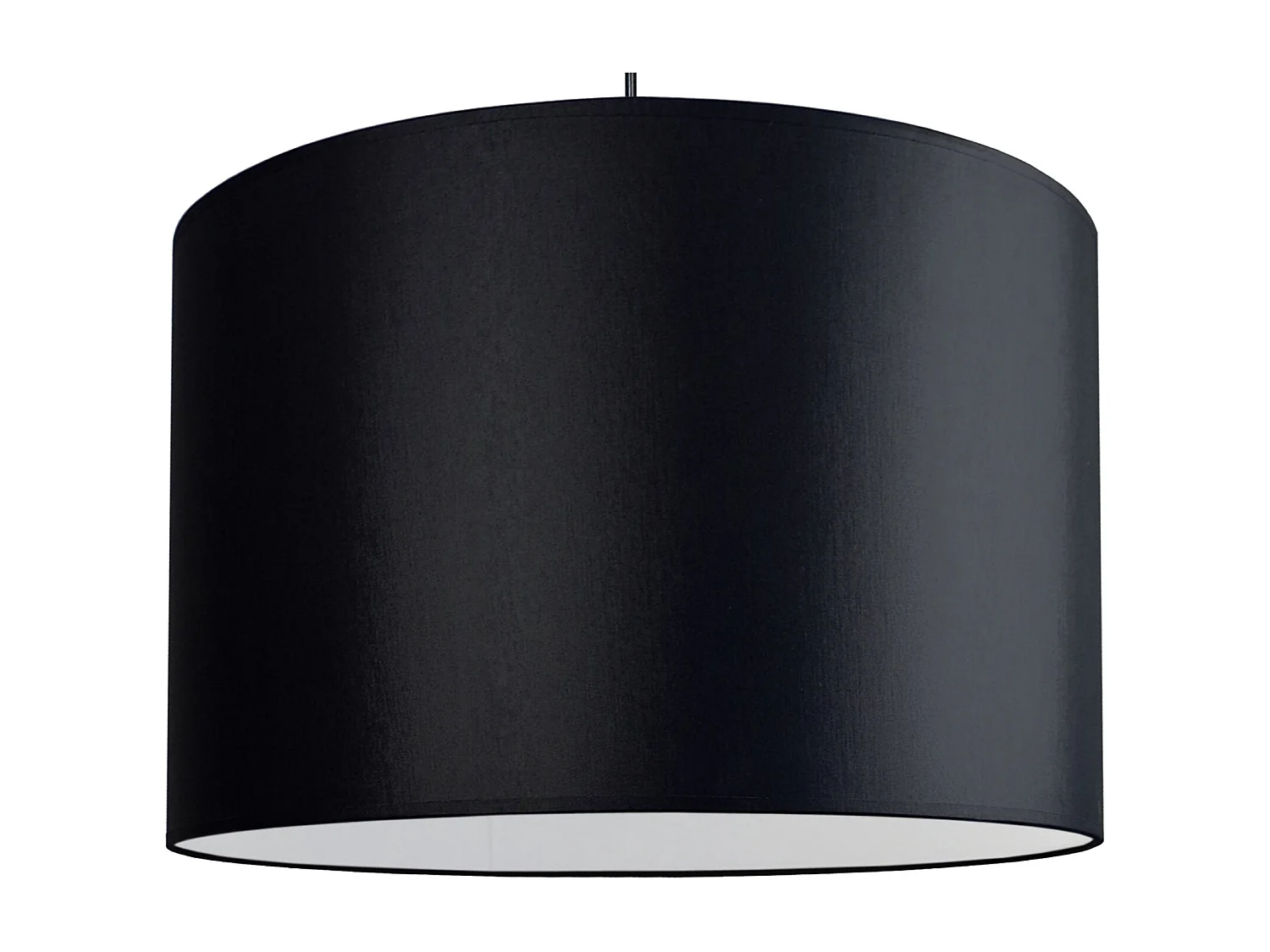 Suspensión  TOSEL ,tela,Negro ,A78xD30xP30cm