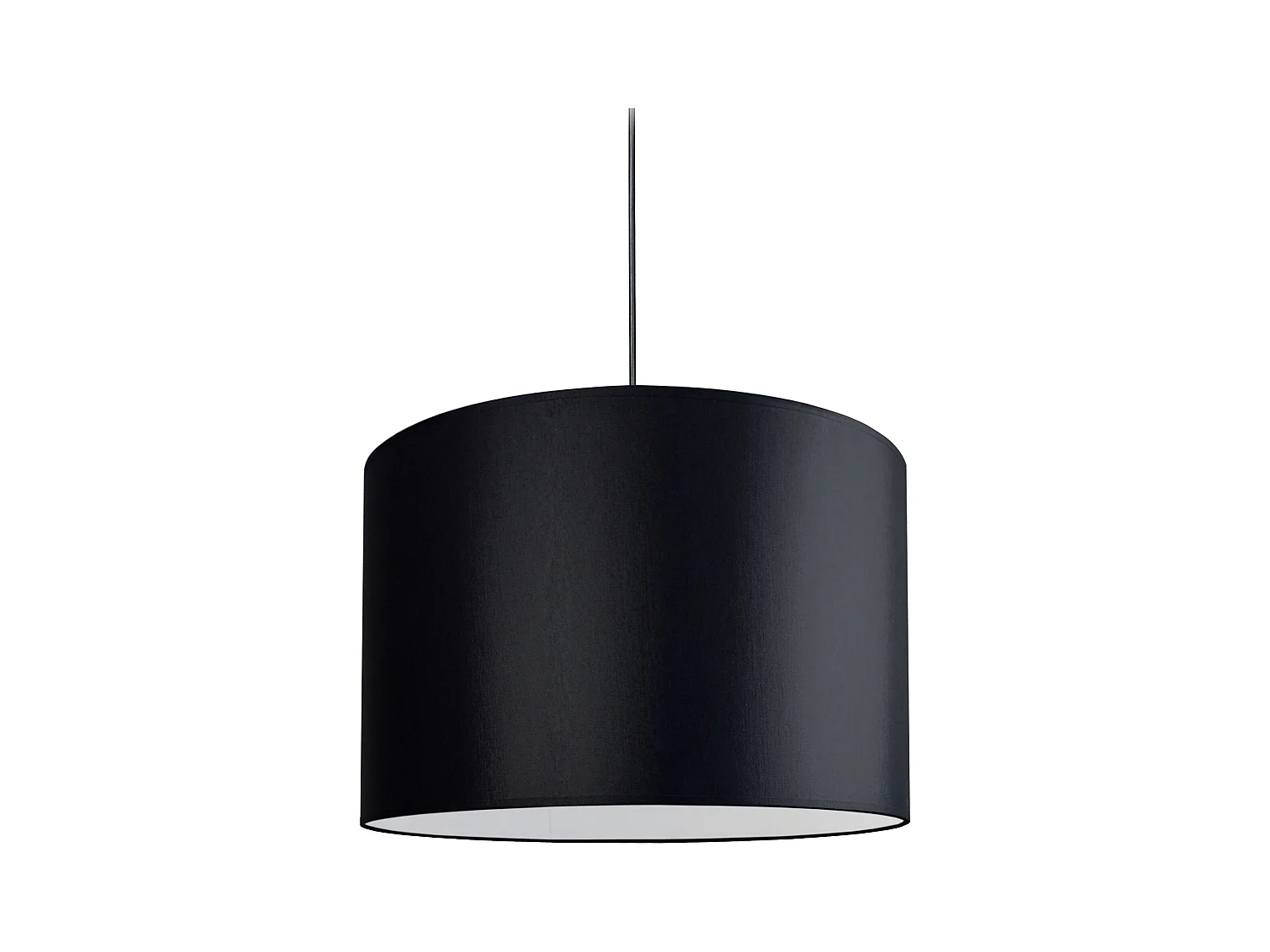 Suspension TOSEL ,tissu,Noir ,H78xD30xP30cm