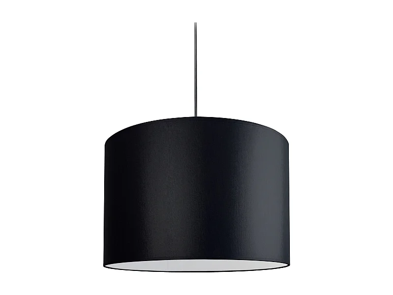 Suspension TOSEL ,tissu,Noir ,H78xD30xP30cm