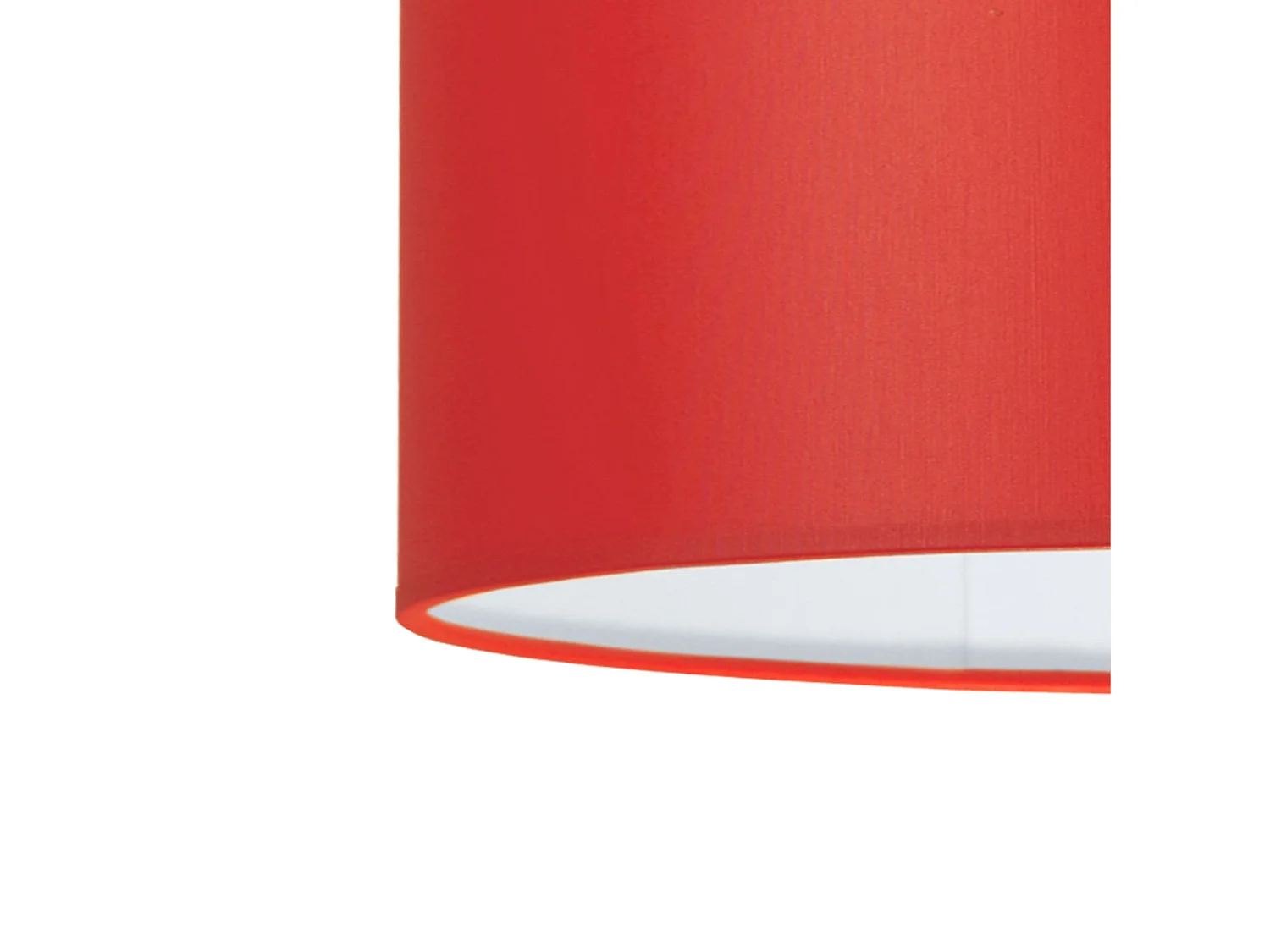 Suspensión  TOSEL ,tela,Rojo,A78xD30xP30cm