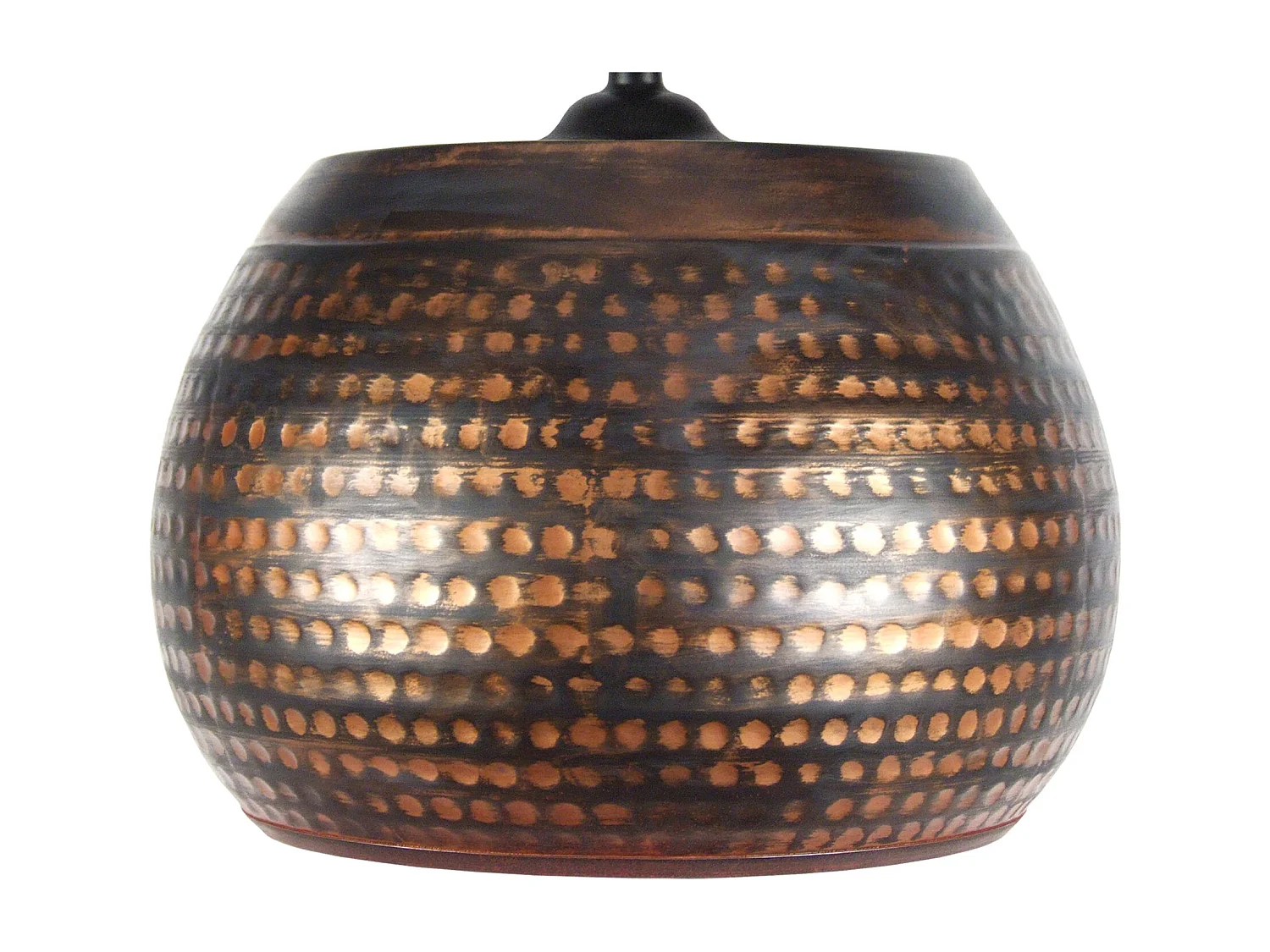 Suspension TOSEL ,métal,Noir ,H74xD23xP23cm