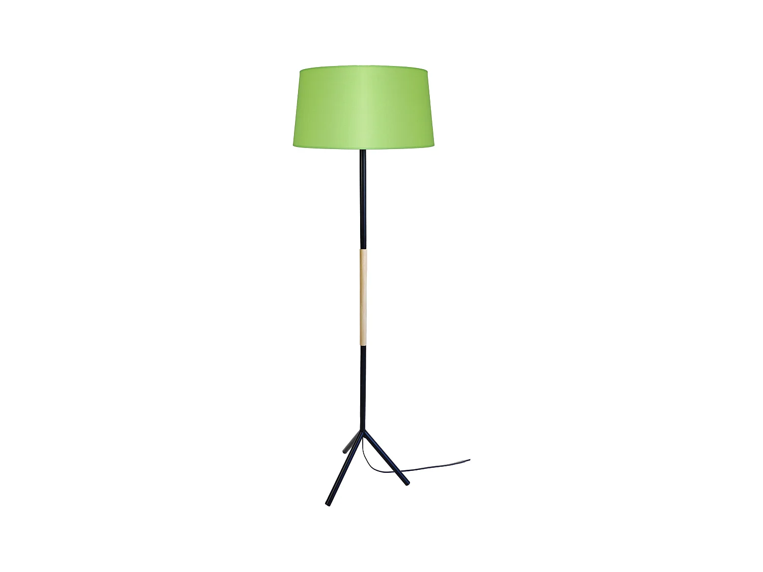 Lampadaire TOSEL ,métal,Noir ,H 160x D40xP40cm
