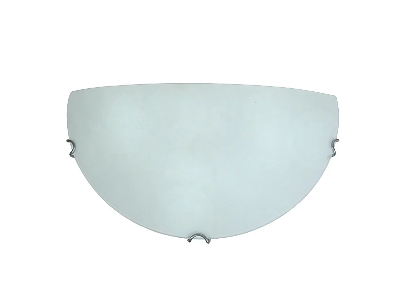 MARINE - Applique demi bol verre satiné