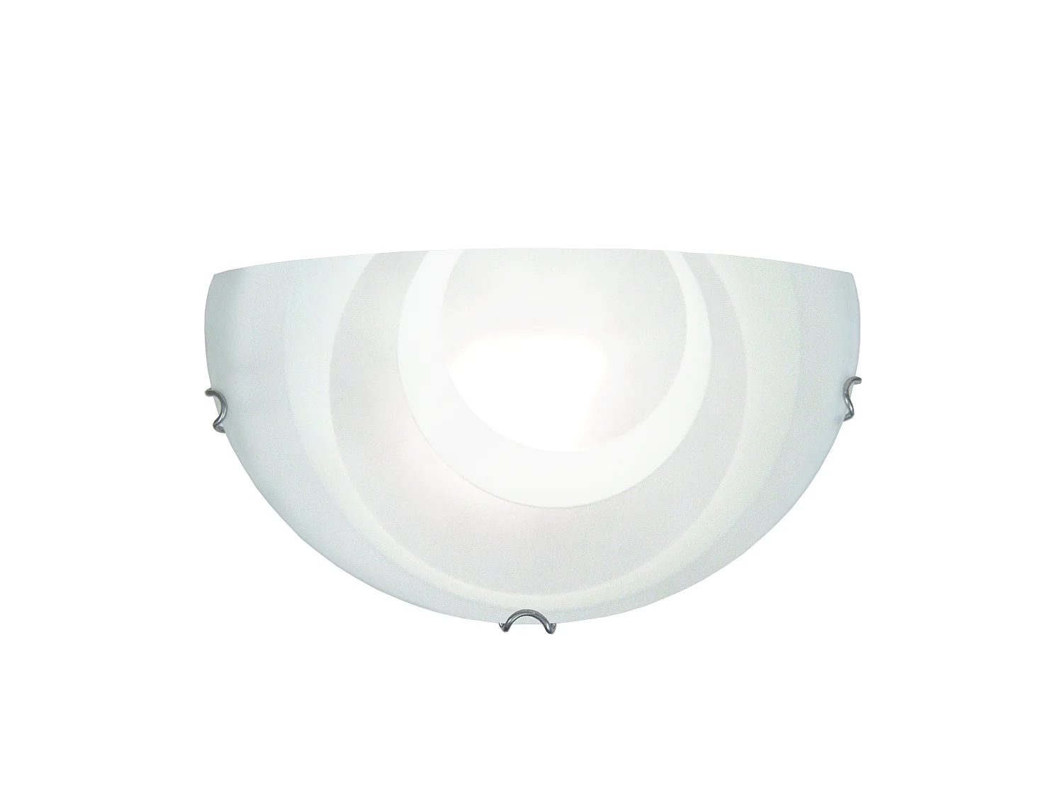 MARINE - Applique demi bol verre satiné