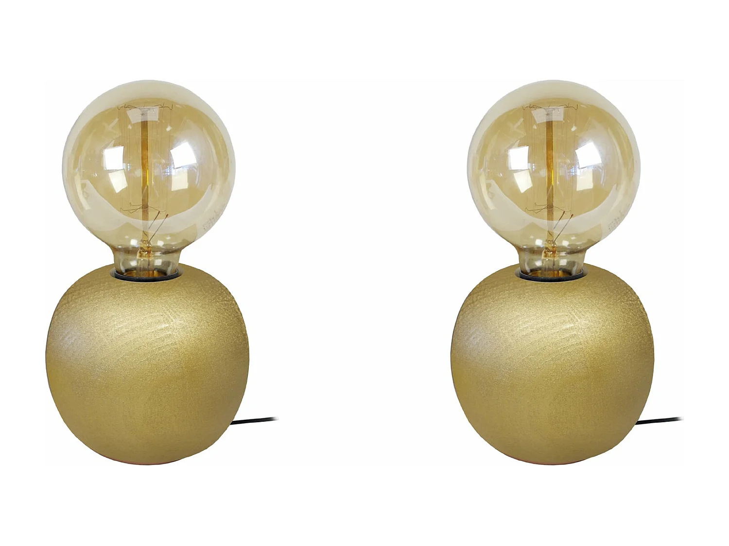 Abajur TOSEL BOIS CUBE LT2 lâmpada decorativa quadrado cinza D8 x  H21  cm