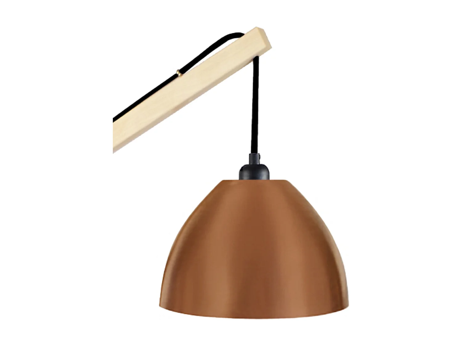 Candeeiro de Pé TOSEL LOT tecido coluna branco D40 x  H150  cm