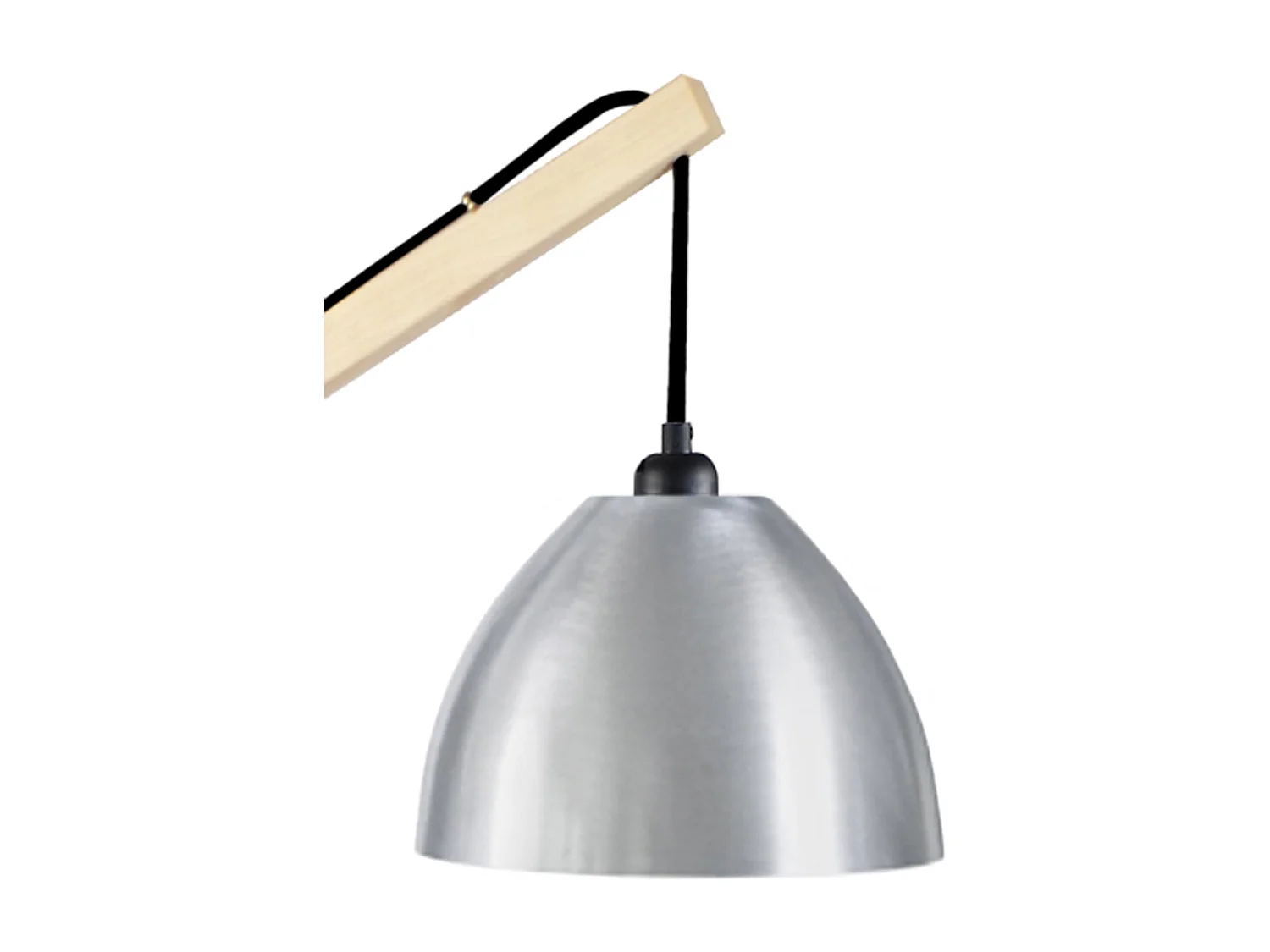 Lampadaire de Bureau TOSEL ,bois,naturel,H180xD80x P 80cm