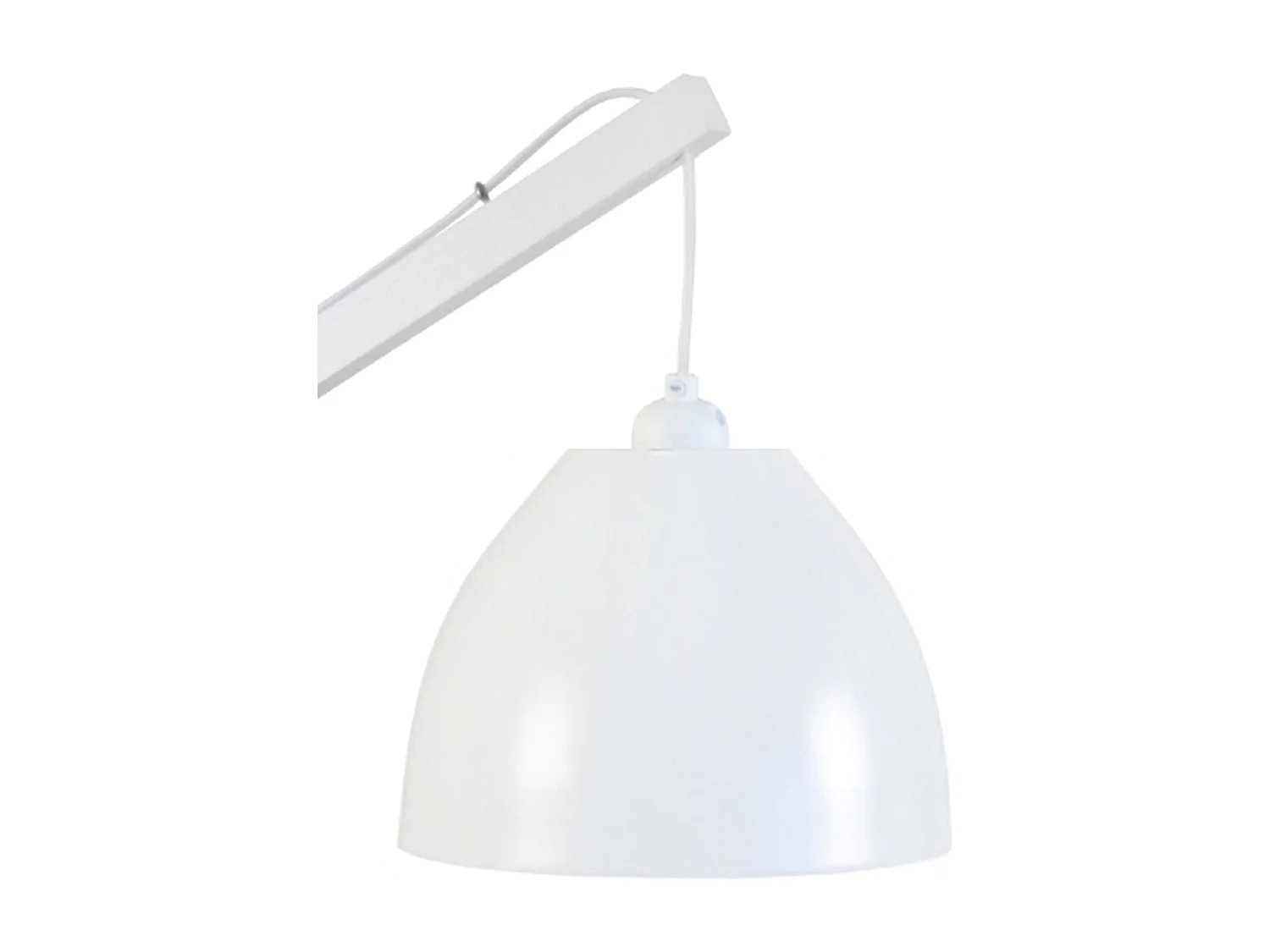 Candeeiro de Pé TOSEL LOT tecido coluna acinzentado D40 x  H150  cm