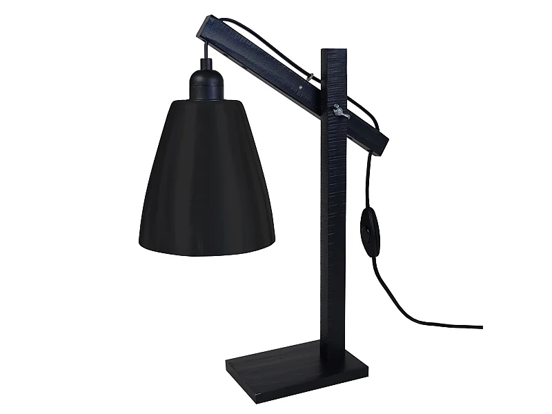 Candeeiro de pé para leitura TOSEL LODGE metal articulado roxo D29 x  H150  cm