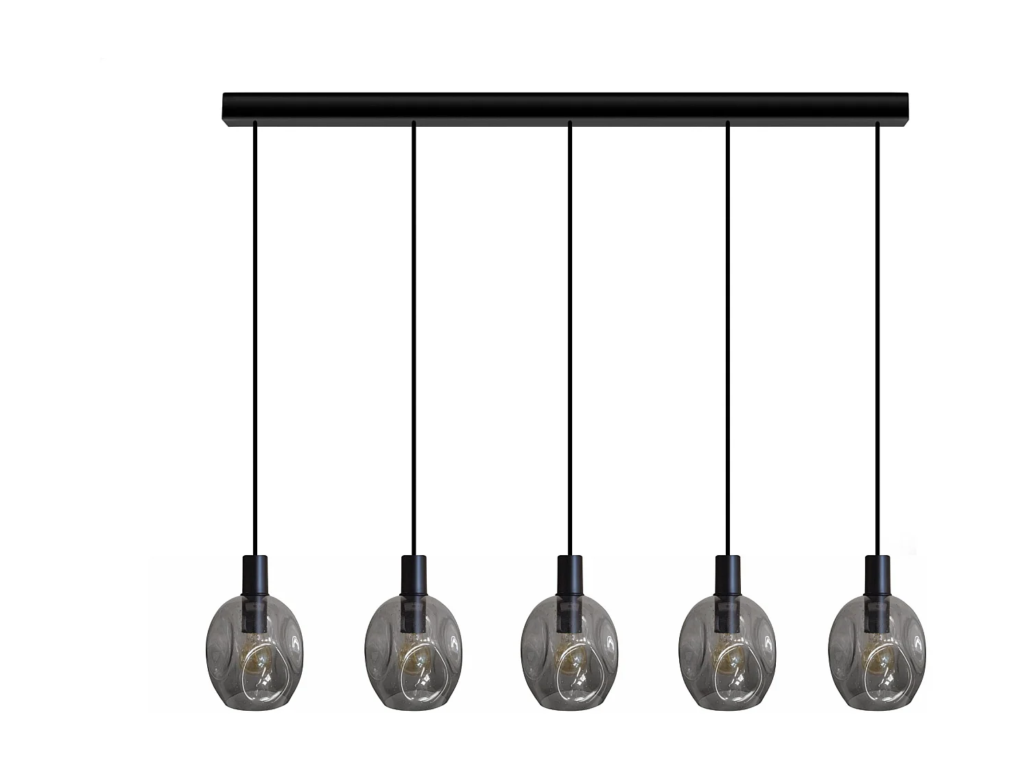 Suspensão TOSEL  VINGOLF vidro bar colori D60 x  H100  cm