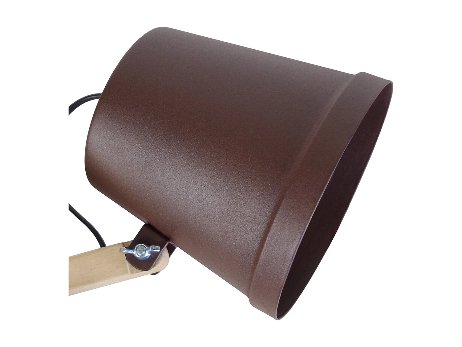 Aplique TOSEL FACTORY metal articulado castanho D20 x  H28  cm