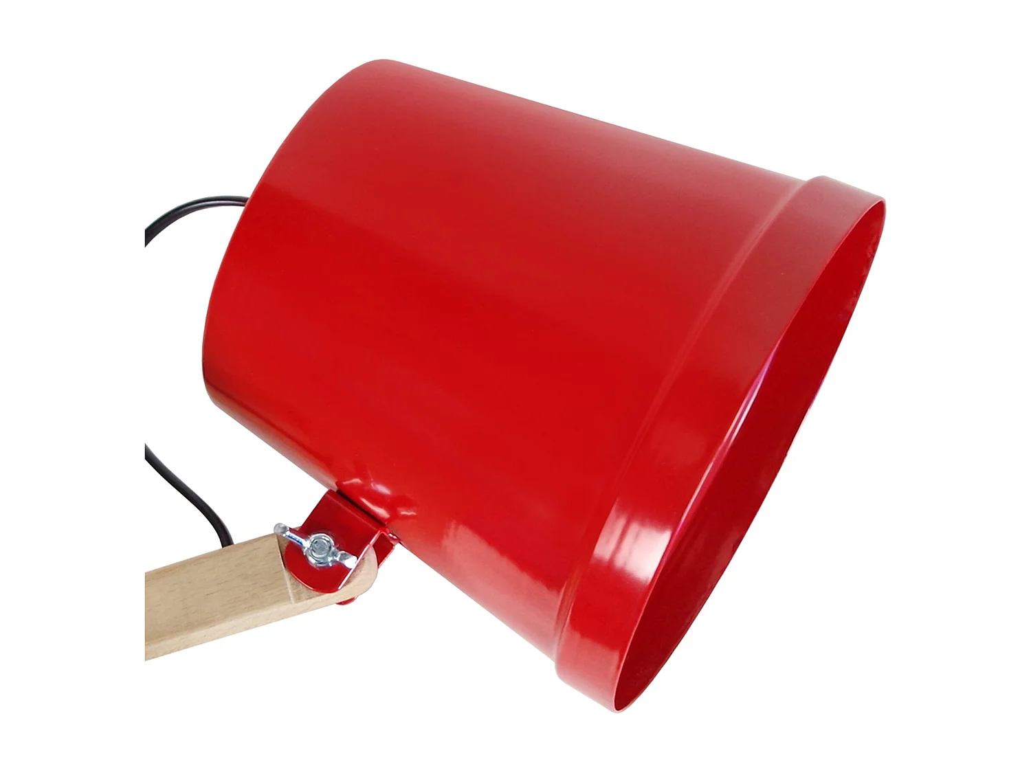 Aplique TOSEL FACTORY metal articulado vermelho D20 x  H28  cm