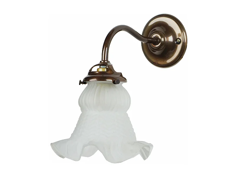 Applique 12cm. métal violet