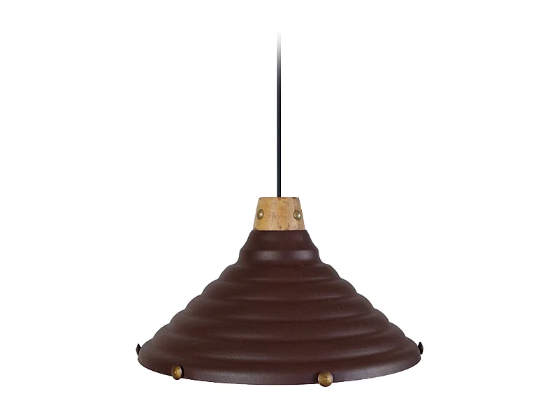 Suspensão TOSEL  TACKS lâmpada decorativa conjunto envelhecido D47 x  H100  cm