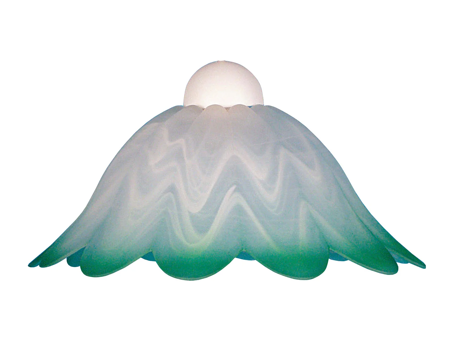 Suspension TOSEL ,verre,albâtre ,H70xD30xP30cm