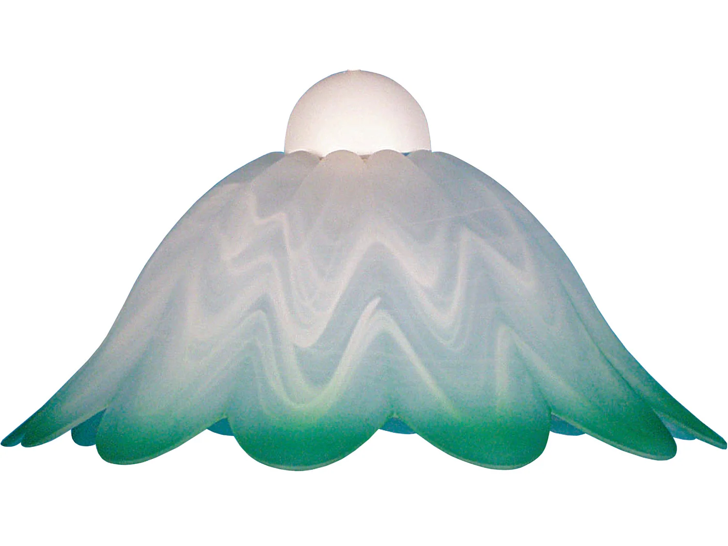 Suspension TOSEL ,verre,albâtre ,H70xD30xP30cm