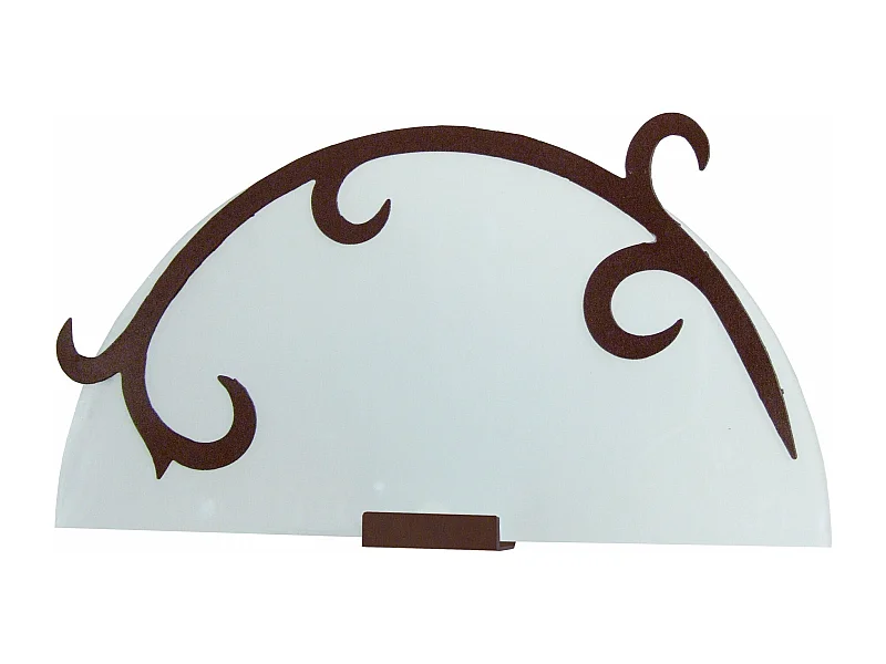 Aplique TOSEL LYS VERRE vidro certo educado D25 x  H16  cm