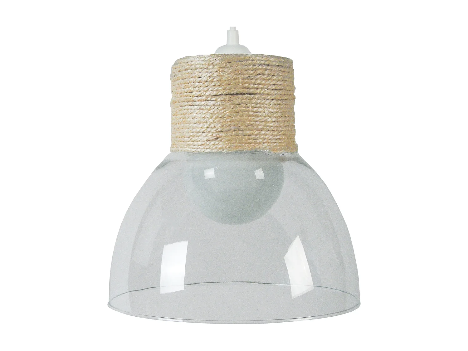 Suspension TOSEL ,métal,naturel,H97xD30xP30cm