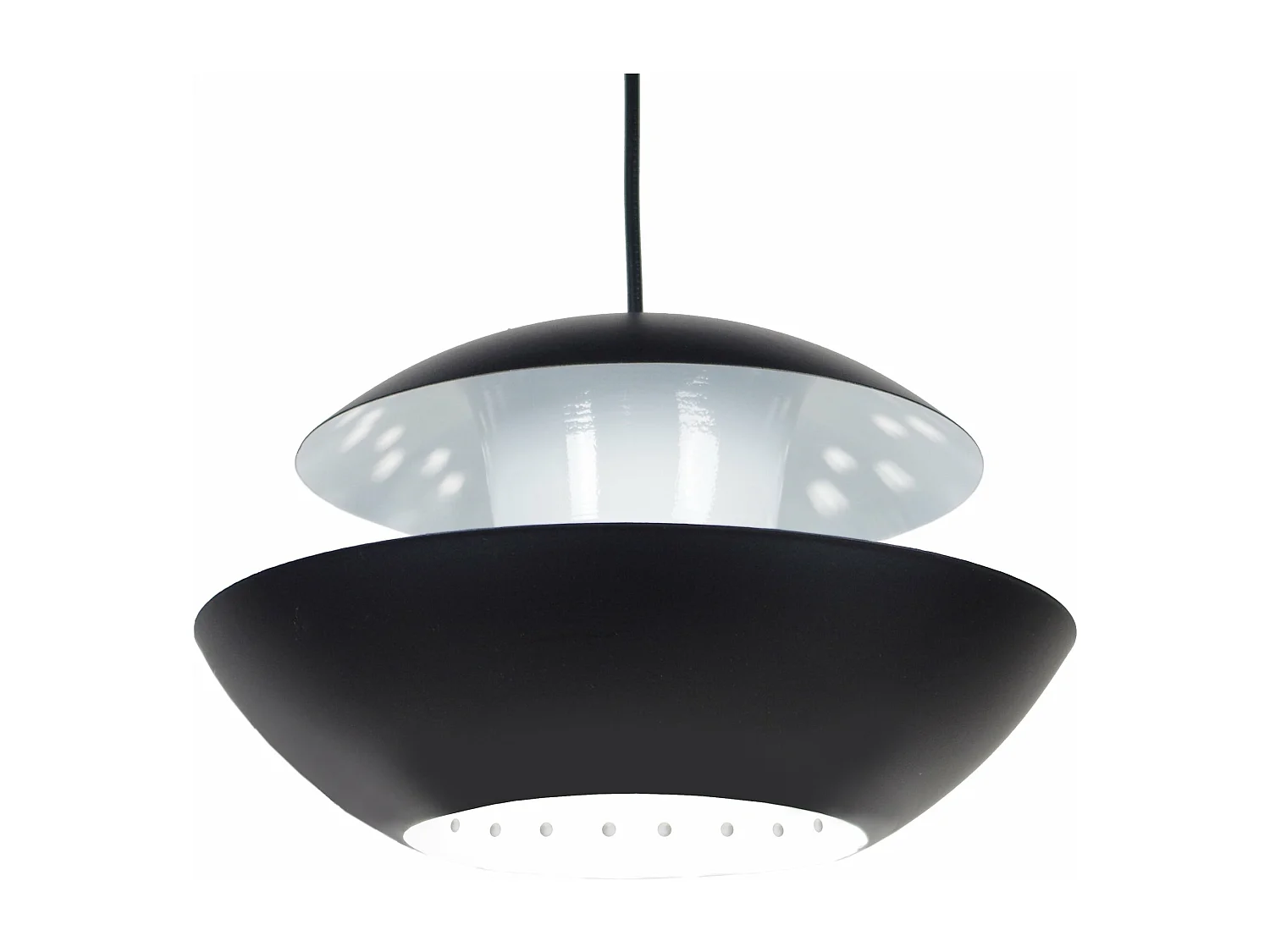 Suspensão TOSEL  STAR TREK metal cilindro taupe D9 x  H80  cm