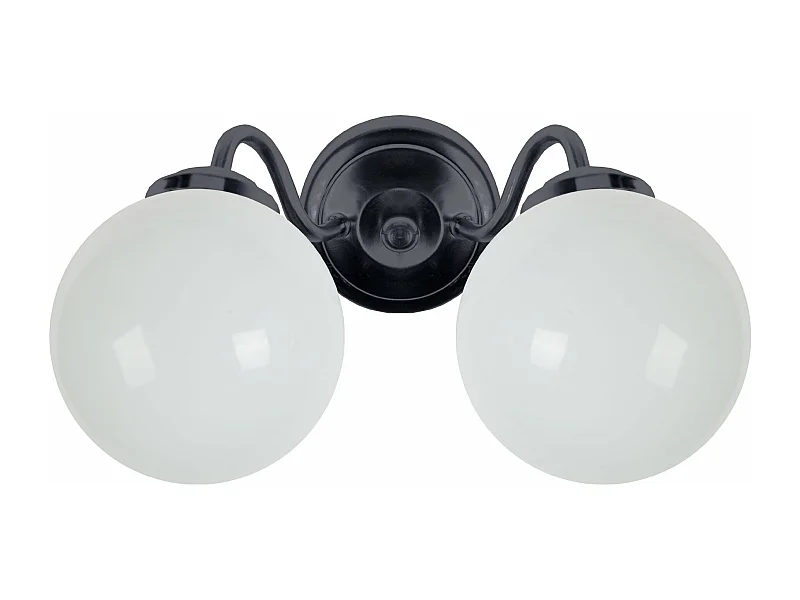 Applique 28cm. verre blanc