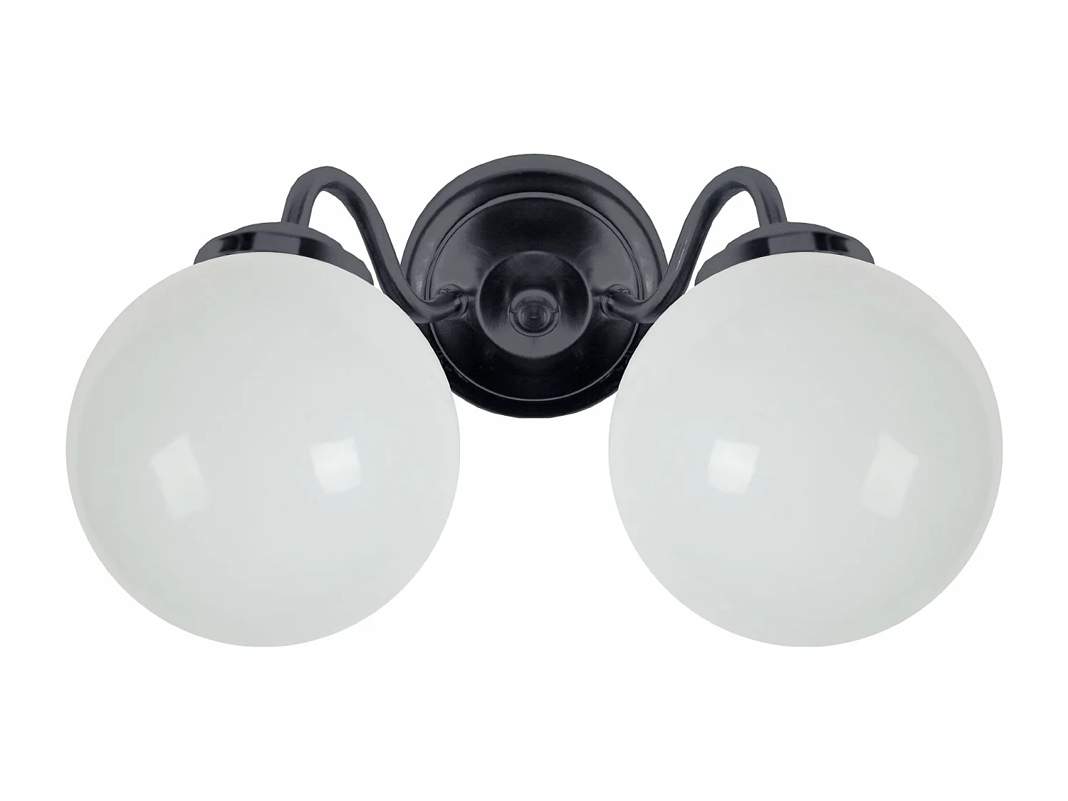 Applique 28cm. verre blanc