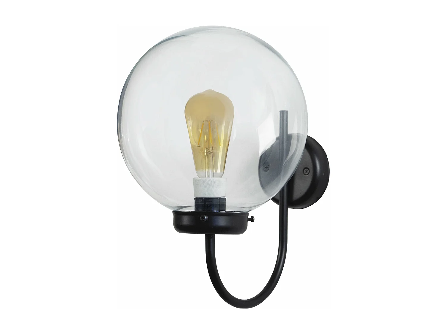 Applique 25cm. métal rose