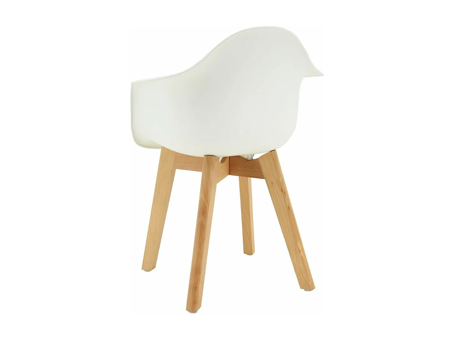 Fauteuil enfant en polypropylène et bois