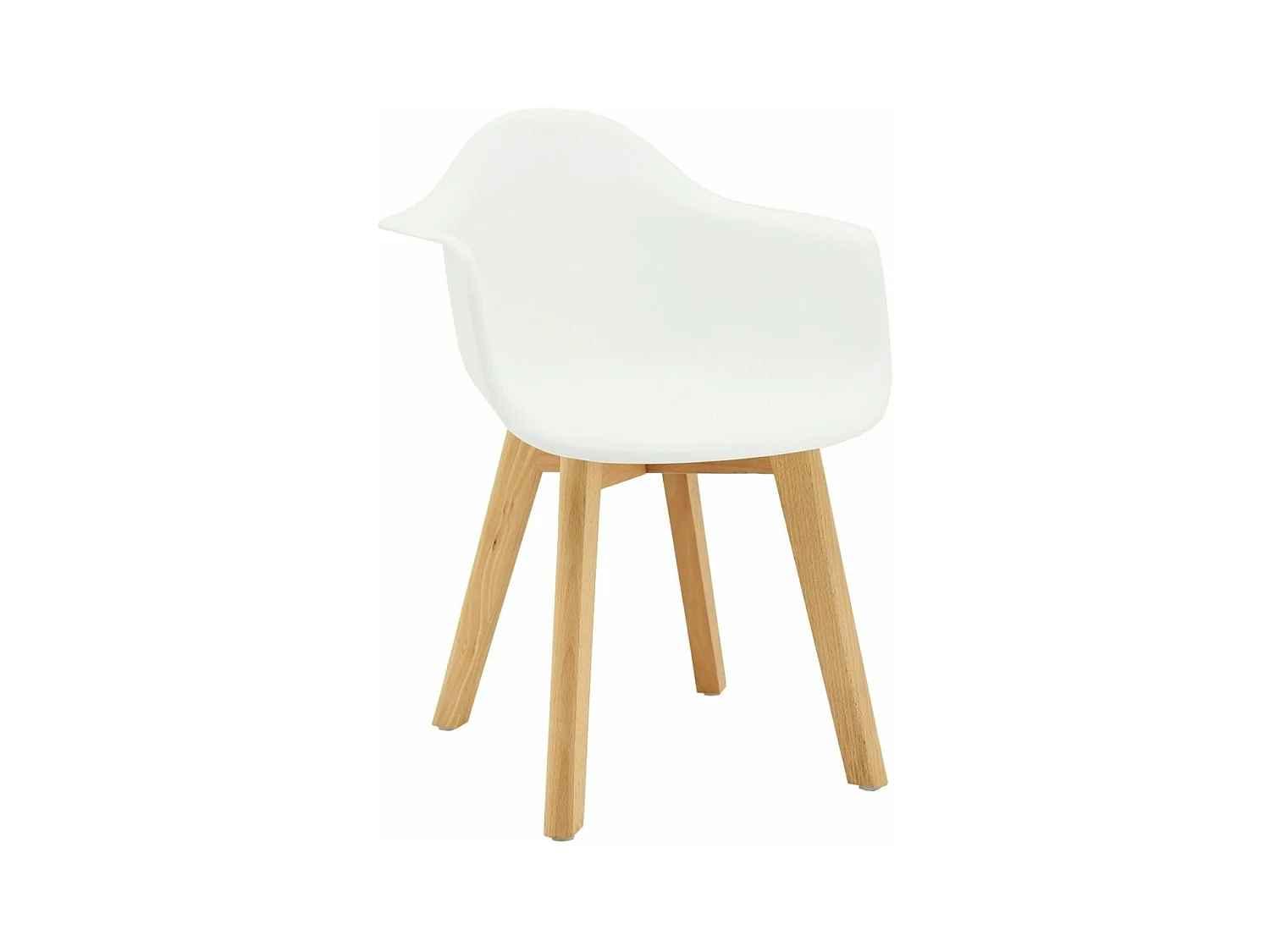 Fauteuil enfant en polypropylène et bois