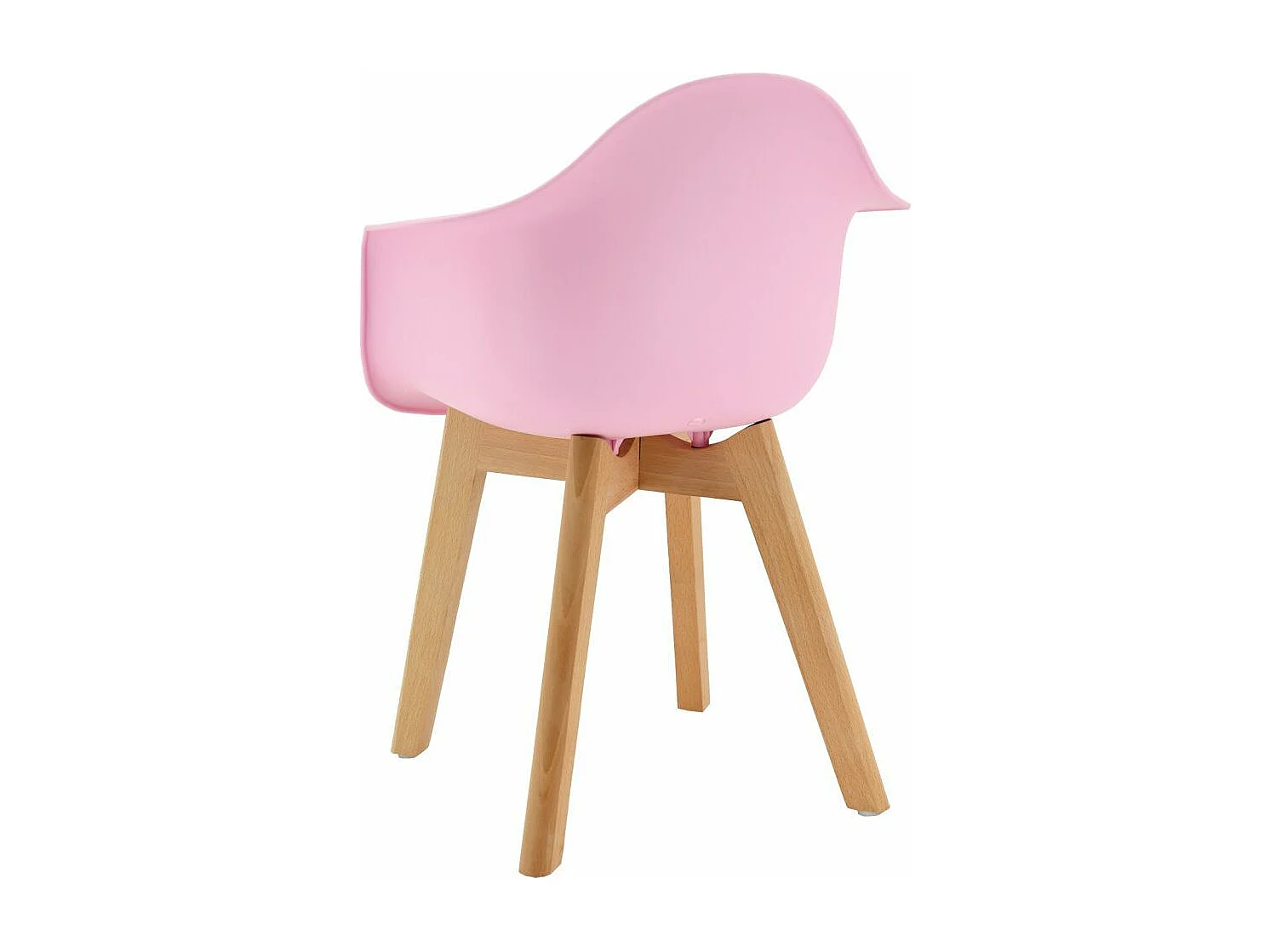 Fauteuil enfant en polypropylène et bois