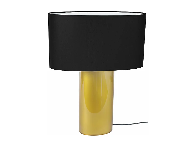 Abajur TOSEL OLYMPIA metal geométrico cobre D17 x  H25  cm