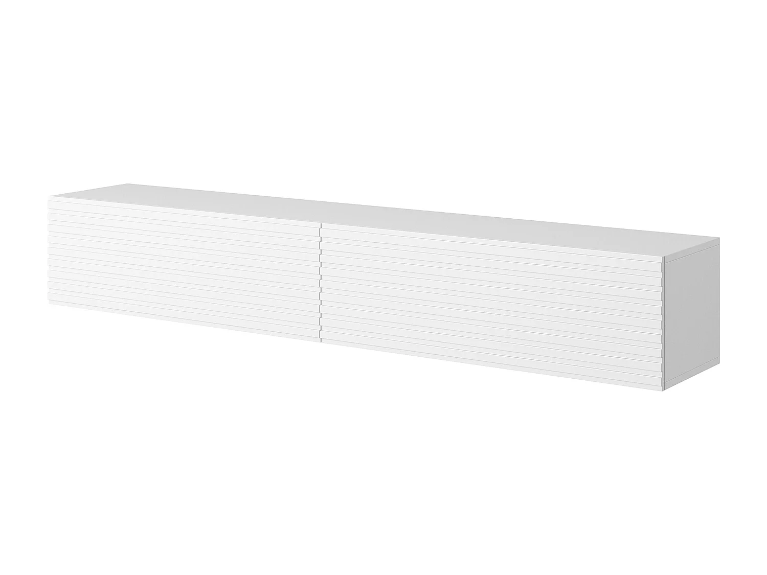 Meuble TV 175 cm - blanc - PAVAS