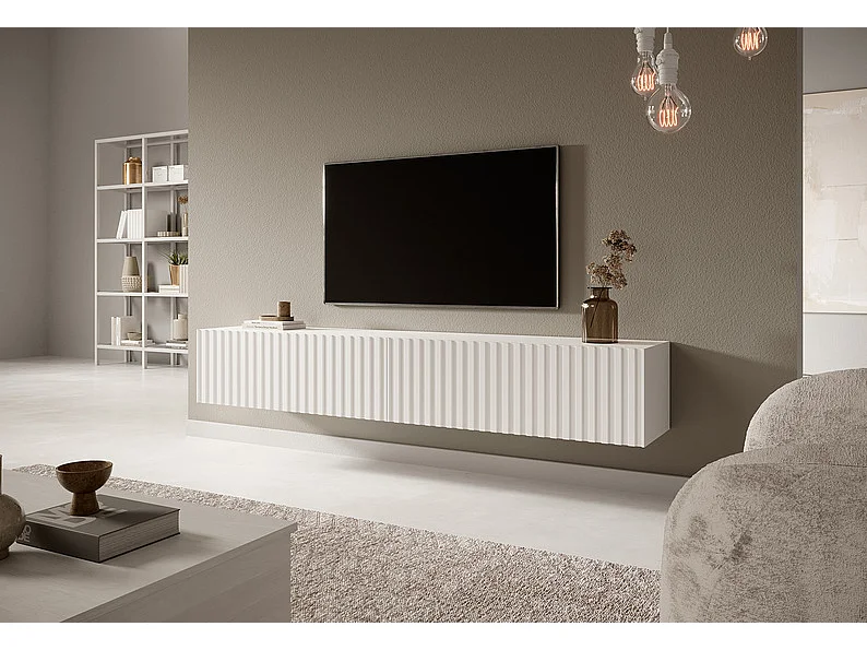 TV-meubel 175 cm - wit - TELIRE