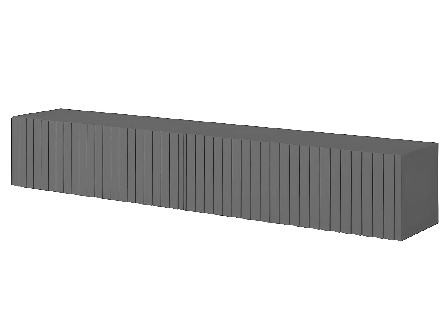 Meuble TV 175 cm - graphite - TELIRE