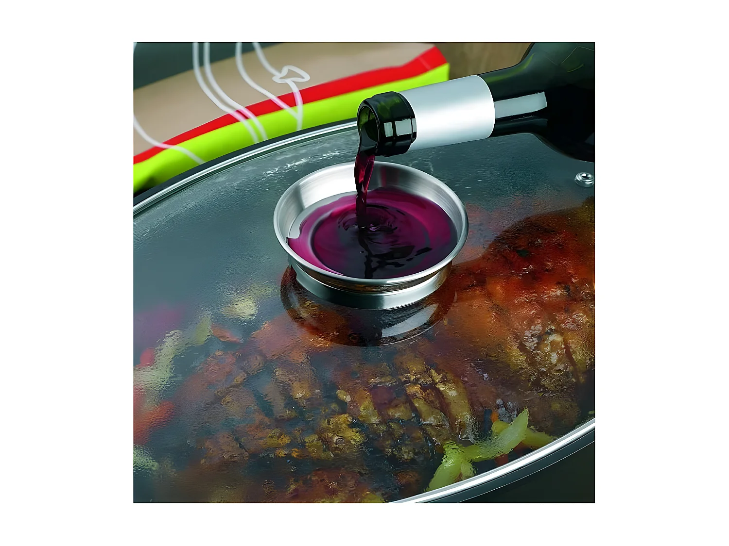 Kela Line Cocotte à braiser en fonte d?aluminium 45cm noir - 15153