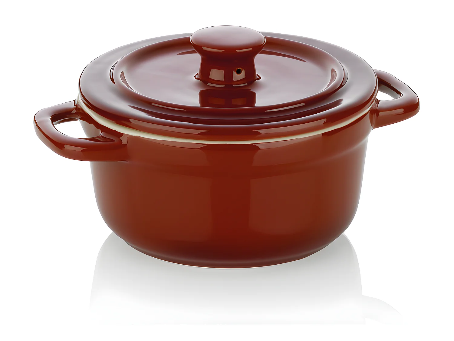 Mini cocotte Malin rouge 14 cm
