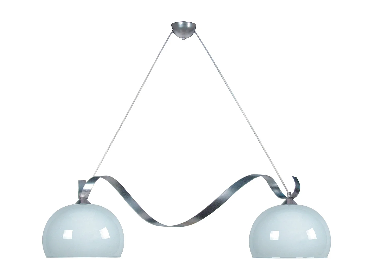 Lustre TOSEL VENISE vidro bar preto D45 x  H21  cm