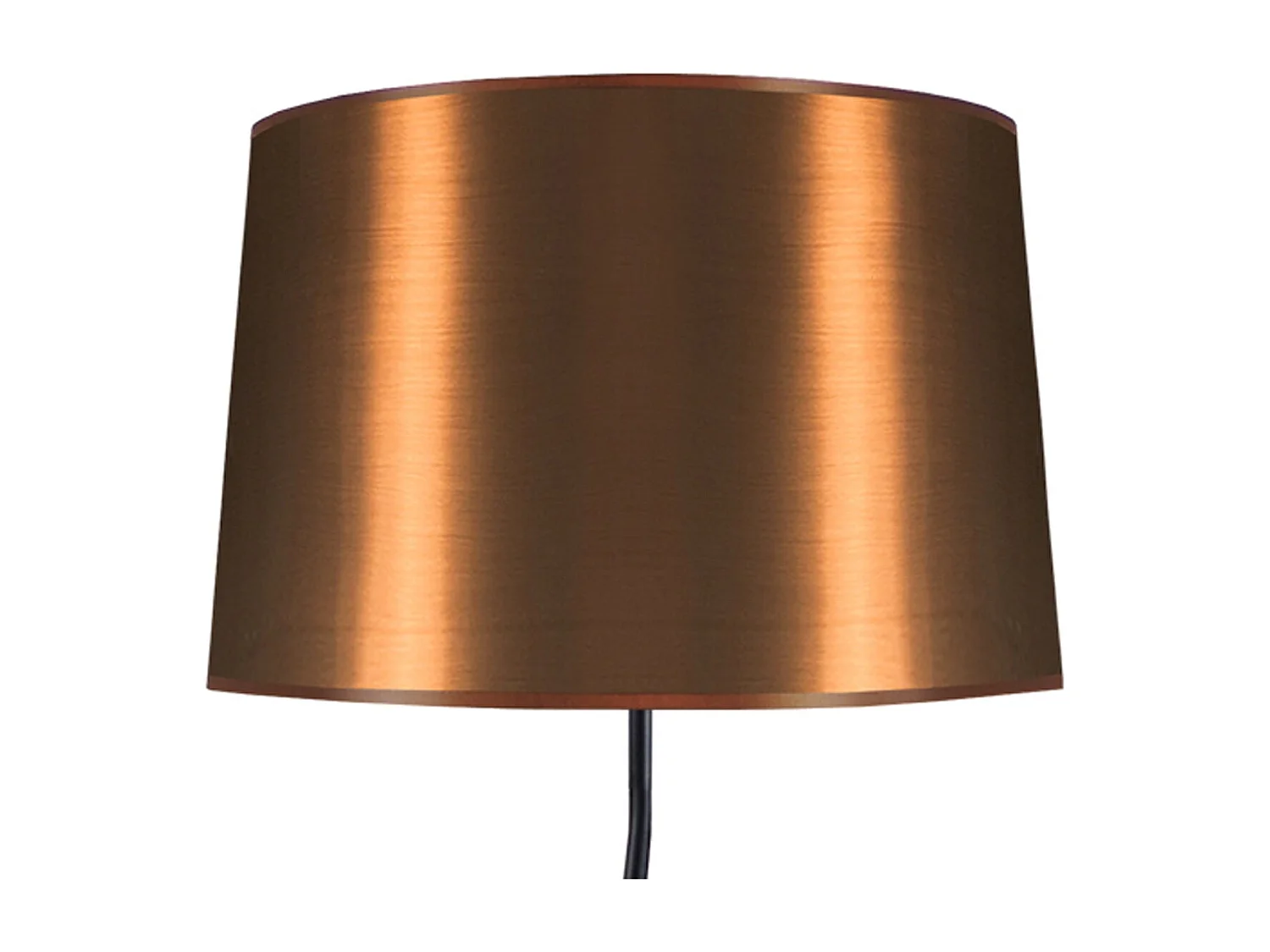 Lampadaire TOSEL ,métal,Noir ,H160xD40xP40cm