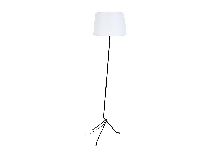 Lampadaire TOSEL ,métal,Noir ,H 160x D40xP40cm