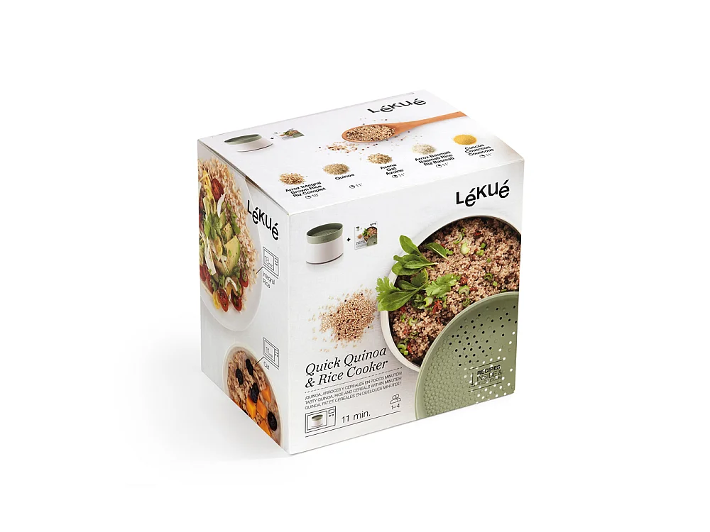 Quick quinoa et rice cooker