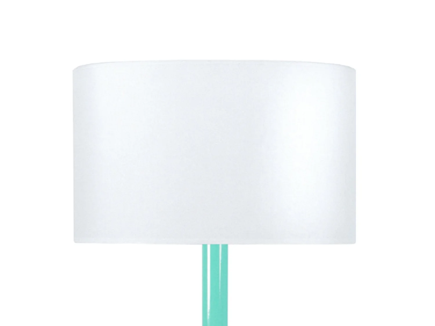 Lampada da terra legno turquoise coluna TANDEM1B bianco  D'35cm
