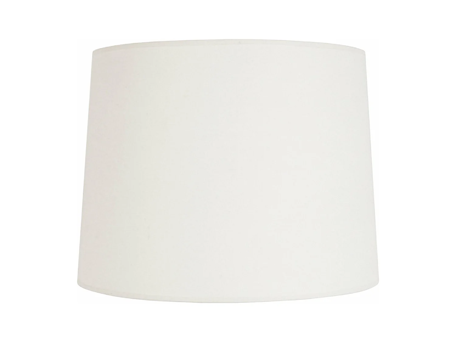 Abat-jour coton  blanc 30, cm.